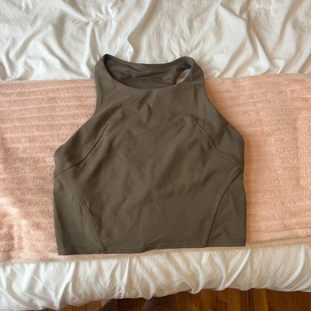 Lululemon High Neck Longline Sports Bra